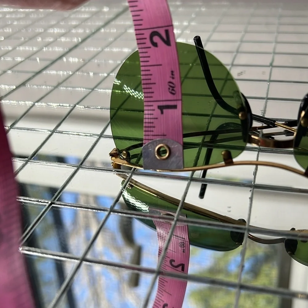 Vintage 1950s Ray Ban Cool Ray Olympian Polaroid 88 Green Lenses Sunglasses